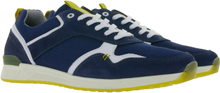 Salamander Revato Herren Power-Mesh Sneaker Made in Italy mit Echtleder-Overlays 31-48706 12 Blau
