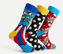 Happy Socks 3-Pack Strumpor Father's Day Socks Gift Set Multi