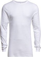 Dovre T-Shirts 1/1 Ærme Tops T-Langærmet Skjorte White Dovre