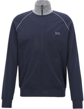 Hugo Boss Jacket met rits blauw met grijs