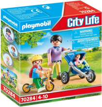 Playmobil City Life Mamma Med Barn - 70284 Toys Playmobil Toys Playmobil City Life Multi/mønstret PLAYMOBIL*Betinget Tilbud