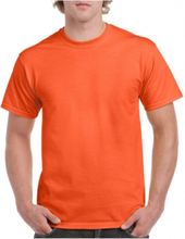 Set van 3x stuks voordelige oranje t-shirts, maat: XL