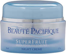 Skin Enforcement Night Creme Beauty Women Skin Care Face Moisturizers Night Cream Nude Beauté Pacifique
