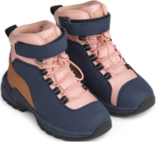 Ava Boot Vinterstøvler Med Snøre Pink Liewood