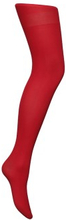 DIM Strumpbyxor Mod Pantyhose Opaque Velouté Rosa/Röd polyamid XS/S Dam