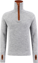 Ulvang Ulvang Unisex Rav Sweater With Zip Grey Melange/Arabian Spice Långärmade vardagströjor XS