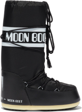 Moon Boot Icon Nylon Boots Black Vinterkängor 27-30