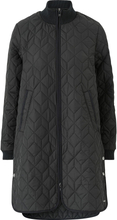 Ilse Jacobsen Women's Padded Quilt Coat Black Lättvadderade vardagsjackor 38