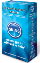 Skins Natural Kondomer 12-pack Kondomit