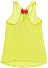 UNITED COLORS OF BENETTON Canotta Top süßes Kinder Muskel-Shirt mit Print Gelb/Grün